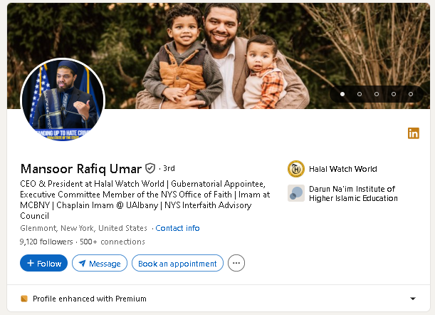 Mansoor Rafiq Umar — CEO & President, Halal Watch World