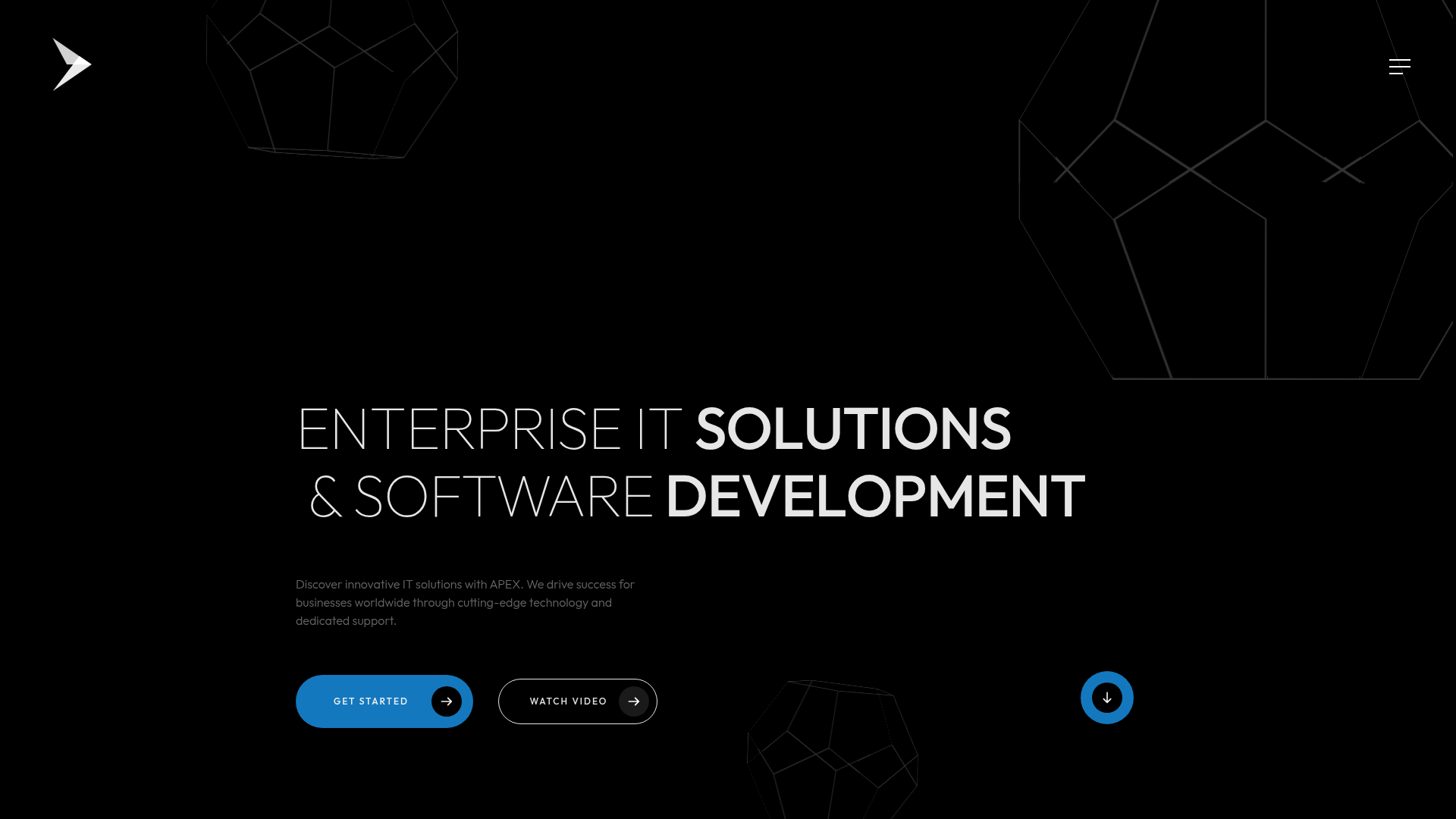 Apex IT Solutions website